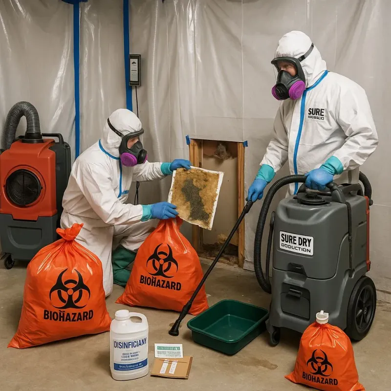 Contaminated Water Handling Protocols process in Loris, SC